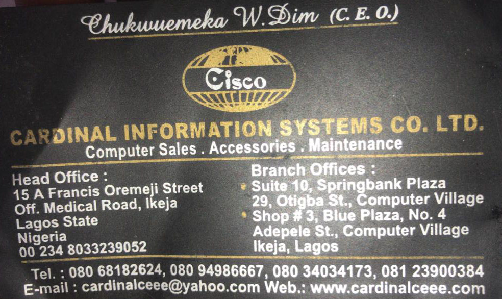 DIM CHUKWUEMEKA WILLIAM1