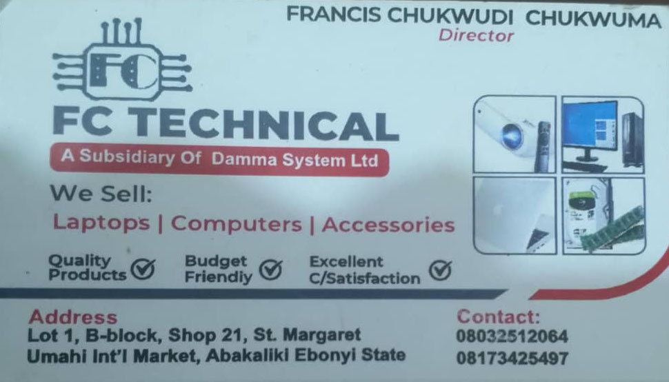 Francis Chukwudi Chukwuma1